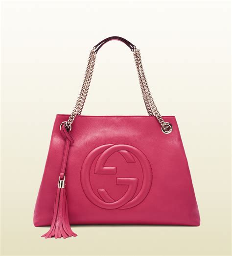 used pink gucci bag